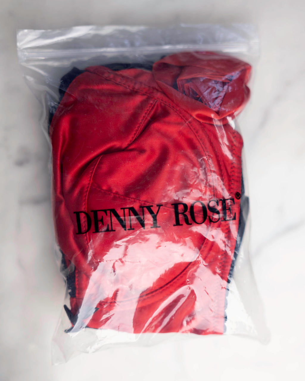 Denny Rose Black Satin Two-Piece Set Top & Bustier