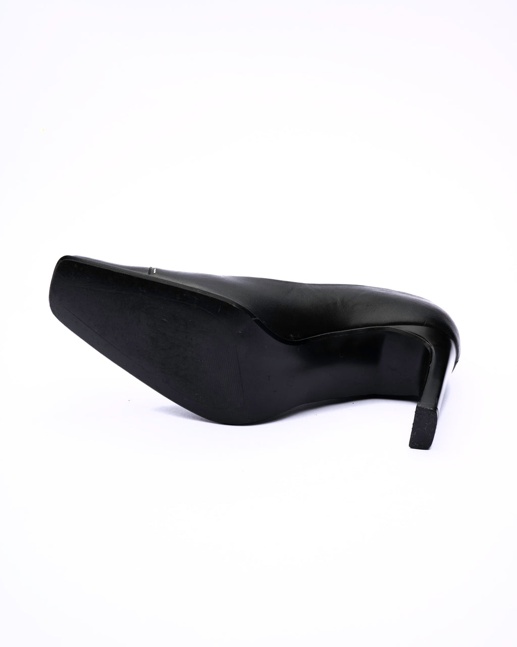 Pierre Chupin Black Leather Pumps
