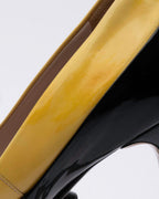 Miu Miu Fall 2010 Two-Tone Patent Leather Bow Pumps