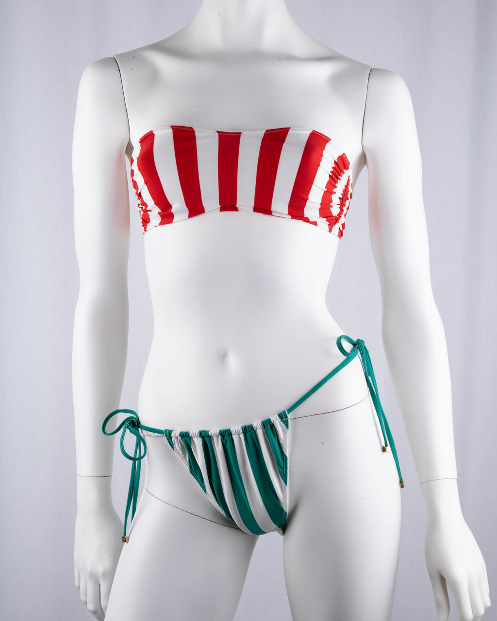 Dolce & Gabbana Beachwear Striped Bikini Set