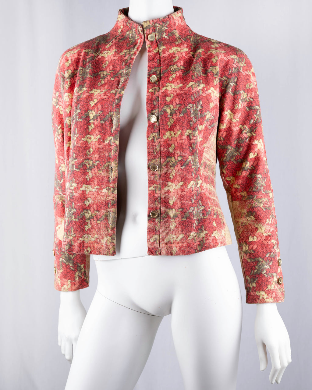 Roberto Cavalli Floral Tapestry Jacket
