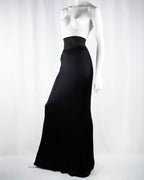 Versace Collection Viscose Maxi Skirt
