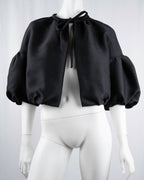 Paule Ka Paris Black Cropped Bolero Jacket