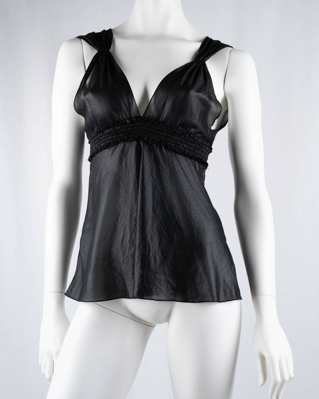 Vintage Black Reversible Top