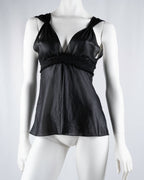 Vintage Black Reversible Top