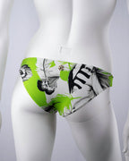 Roberto Cavalli Beachwear Floral Print Bikini Bottoms