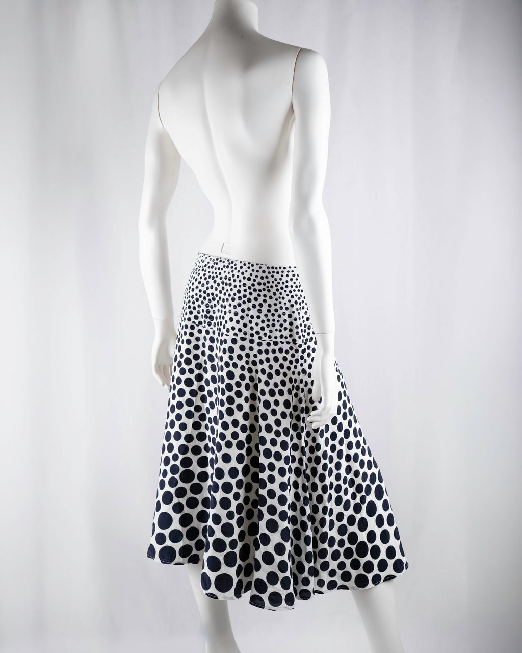 Betty Barclay Silk Polka Dot Midi Skirt