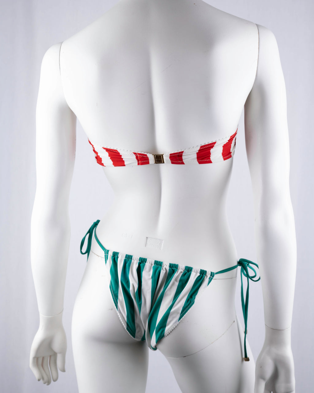 Dolce & Gabbana Beachwear Striped Bikini Set