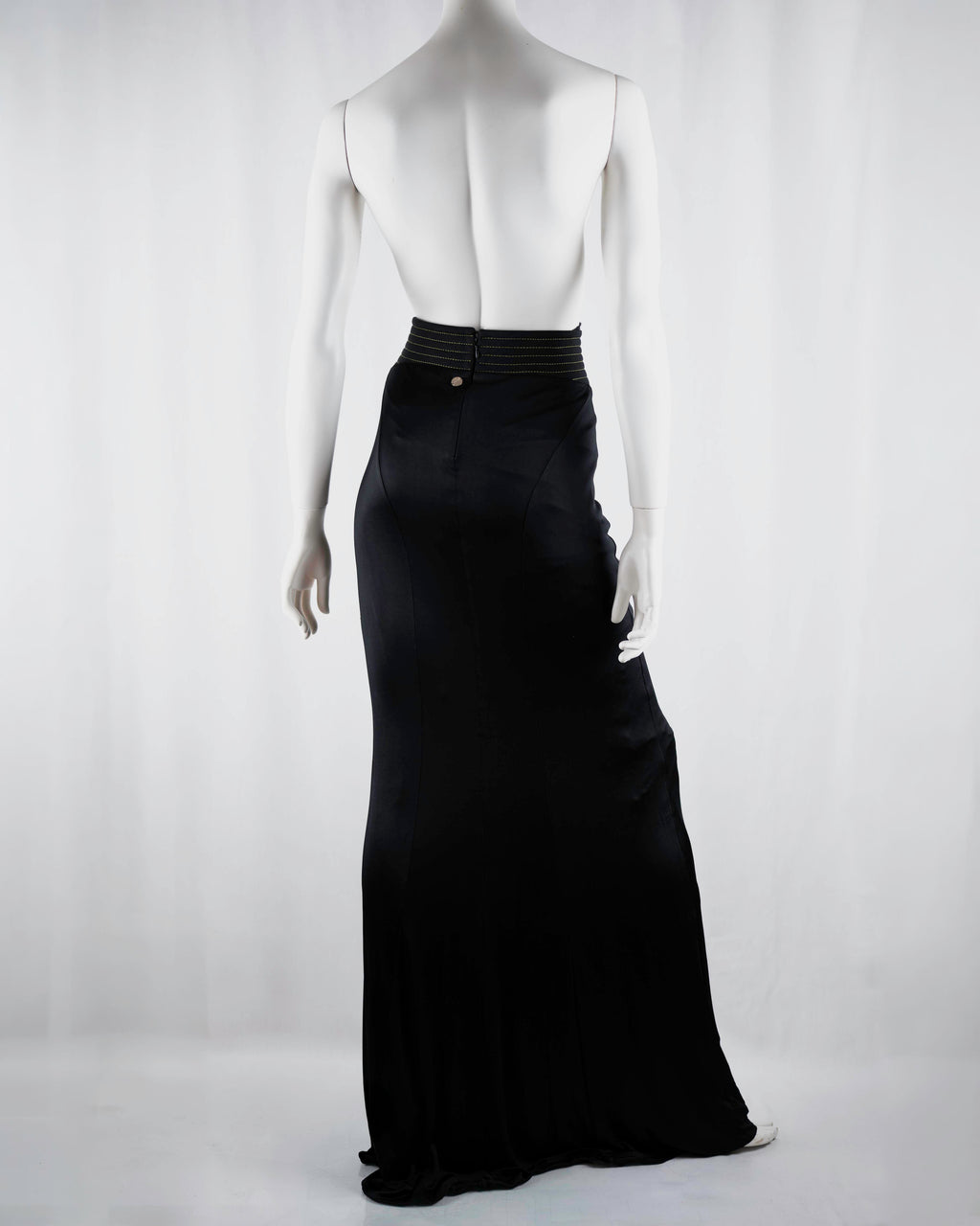 Versace Collection Viscose Maxi Skirt