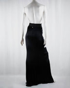 Versace Collection Viscose Maxi Skirt