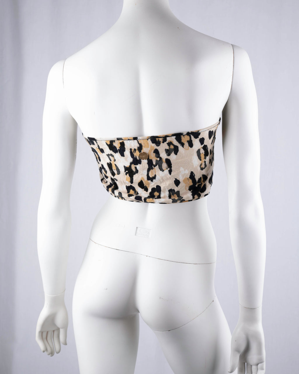 Blugirl Blumarine Leopard Print Bandeau Top