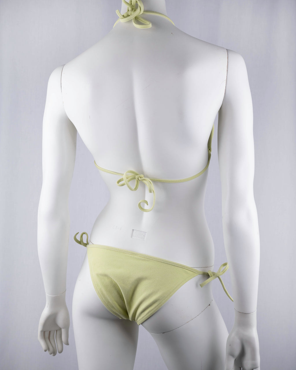 Blumarine Beachwear Lime Green Bikini Set
