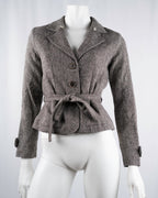 Morgan de Toi Grey Wool Jacket