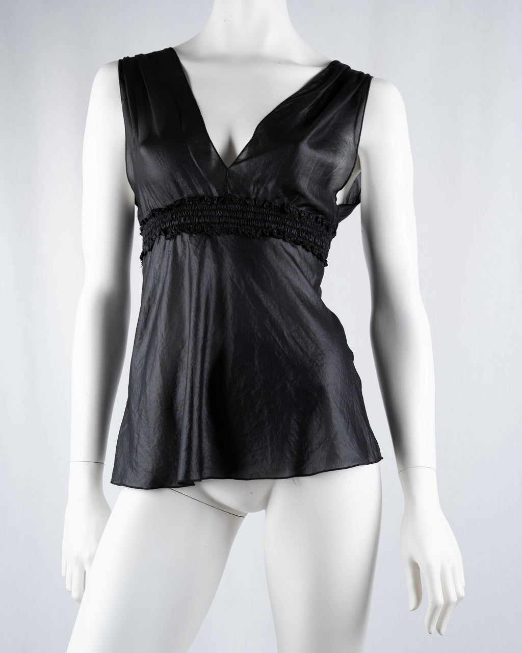 Vintage Black Reversible Top