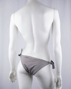 Blugirl Blumarine Gingham Bikini Bottoms