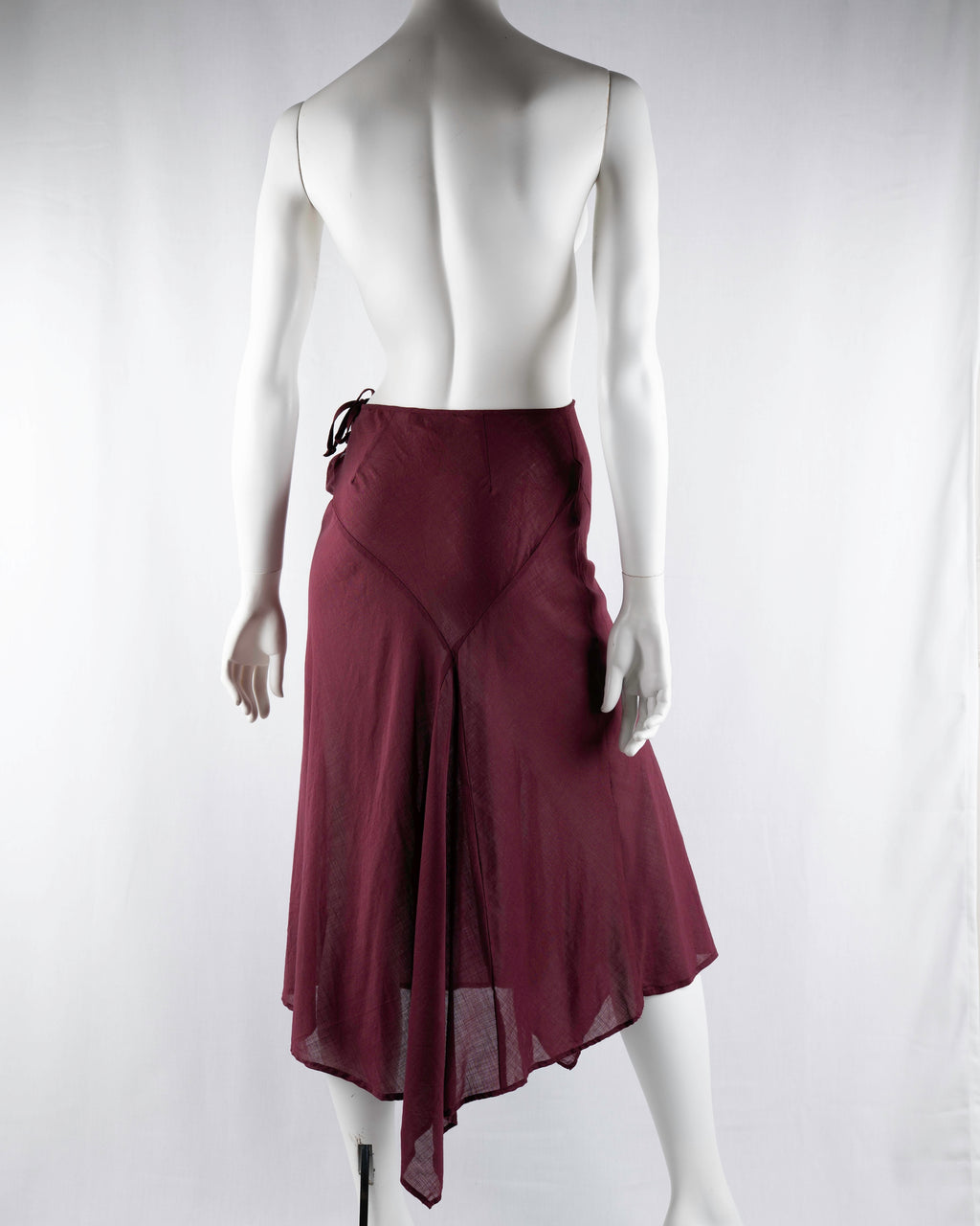 Patrizia Pepe Wool Asymmetric Skirt