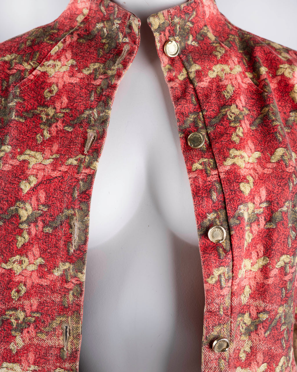 Roberto Cavalli Floral Tapestry Jacket