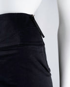 Prada Black High-Waist Pencil Skirt with Side Zip
