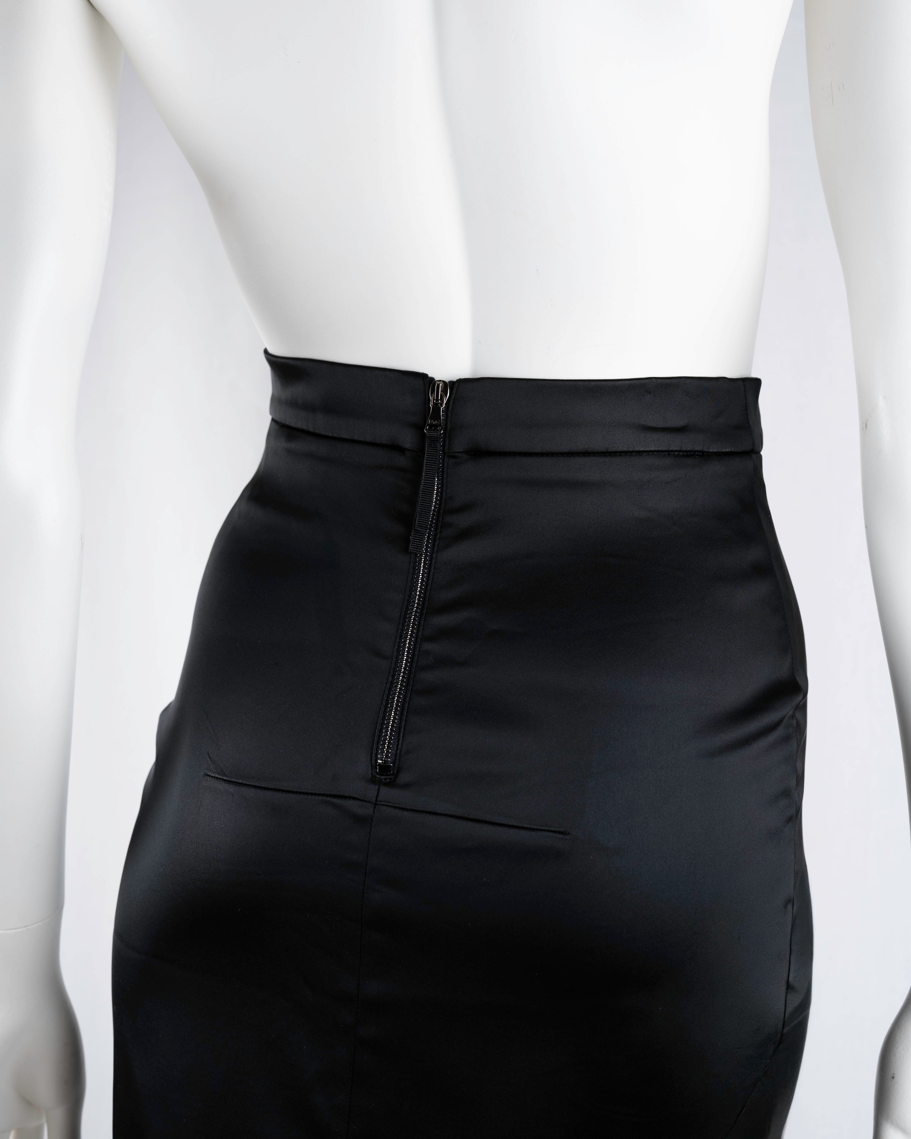 D&G Dolce & Gabbana High-Waist Pencil Skirt