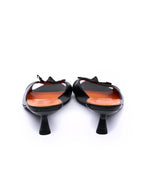 Gucci Tom Ford Era Leather Kitten Heel Mules