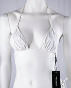 Dolce & Gabbana White Bikini Set