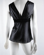 Vintage Black Reversible Top