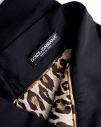 Dolce & Gabbana Black High-Waist Pleated Mini Skirt
