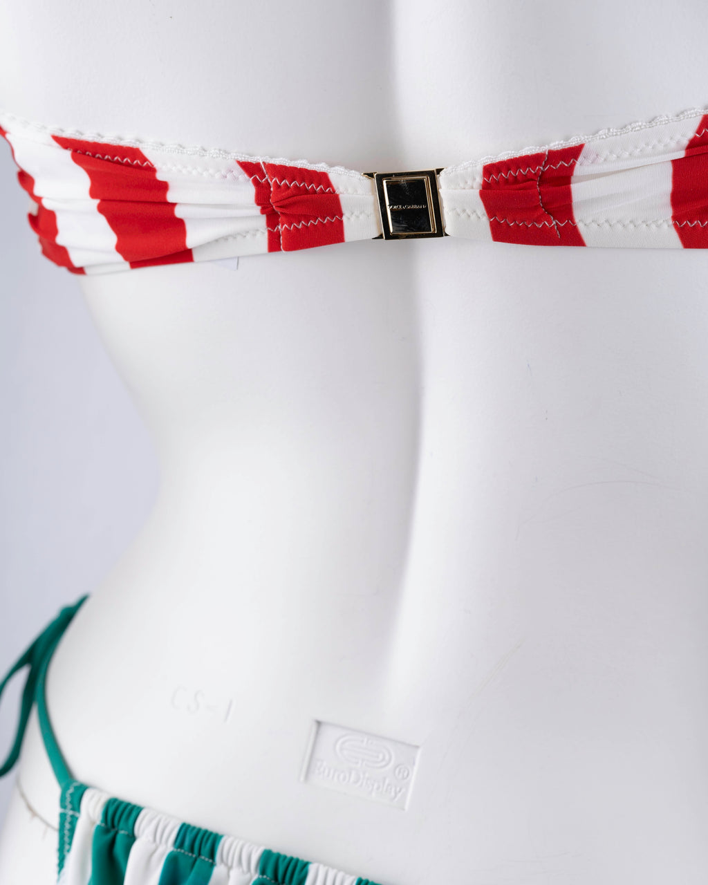 Dolce & Gabbana Beachwear Striped Bikini Set