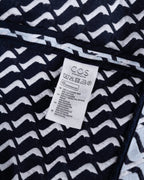 COS Geometric Wave Print Top