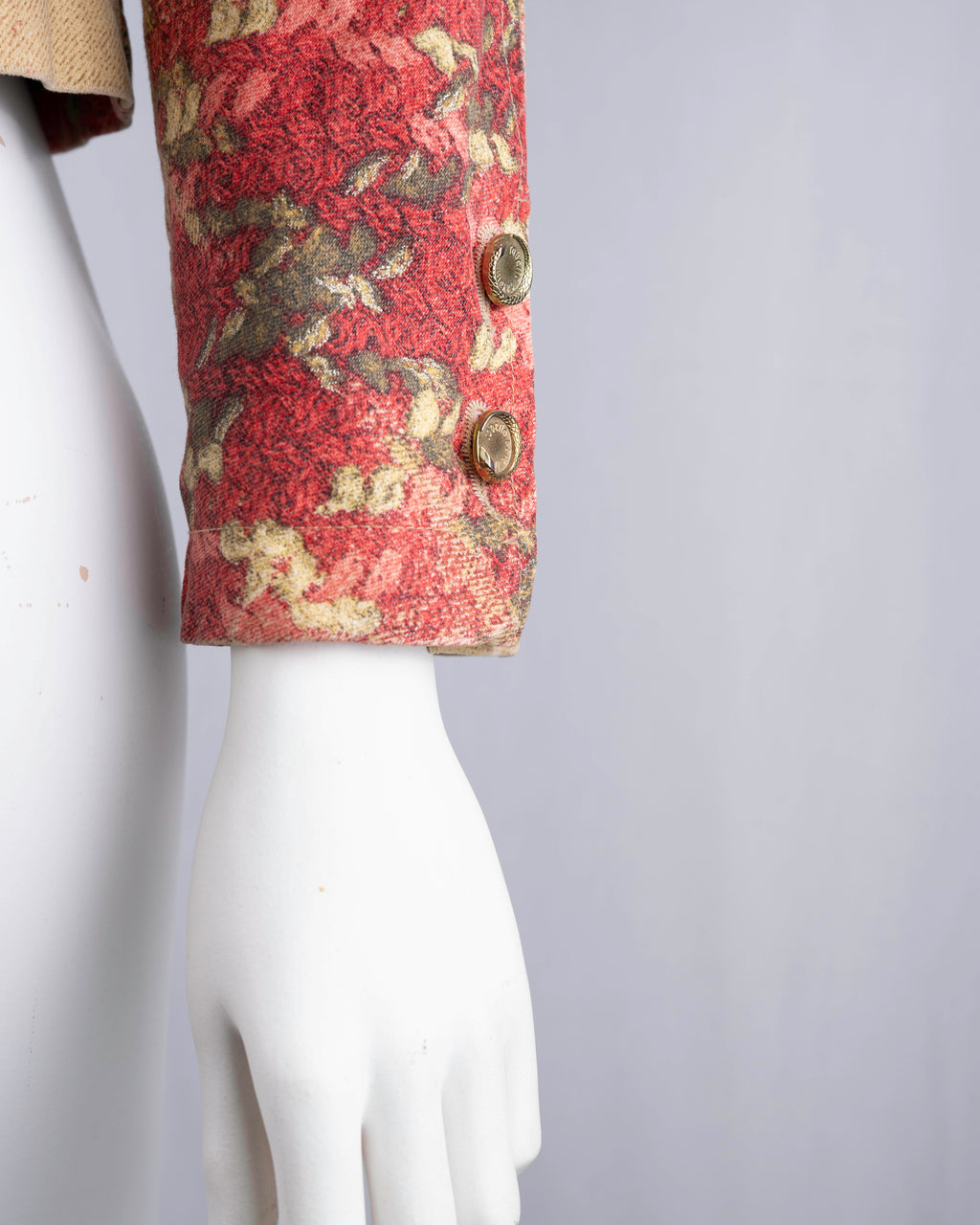 Roberto Cavalli Floral Tapestry Jacket