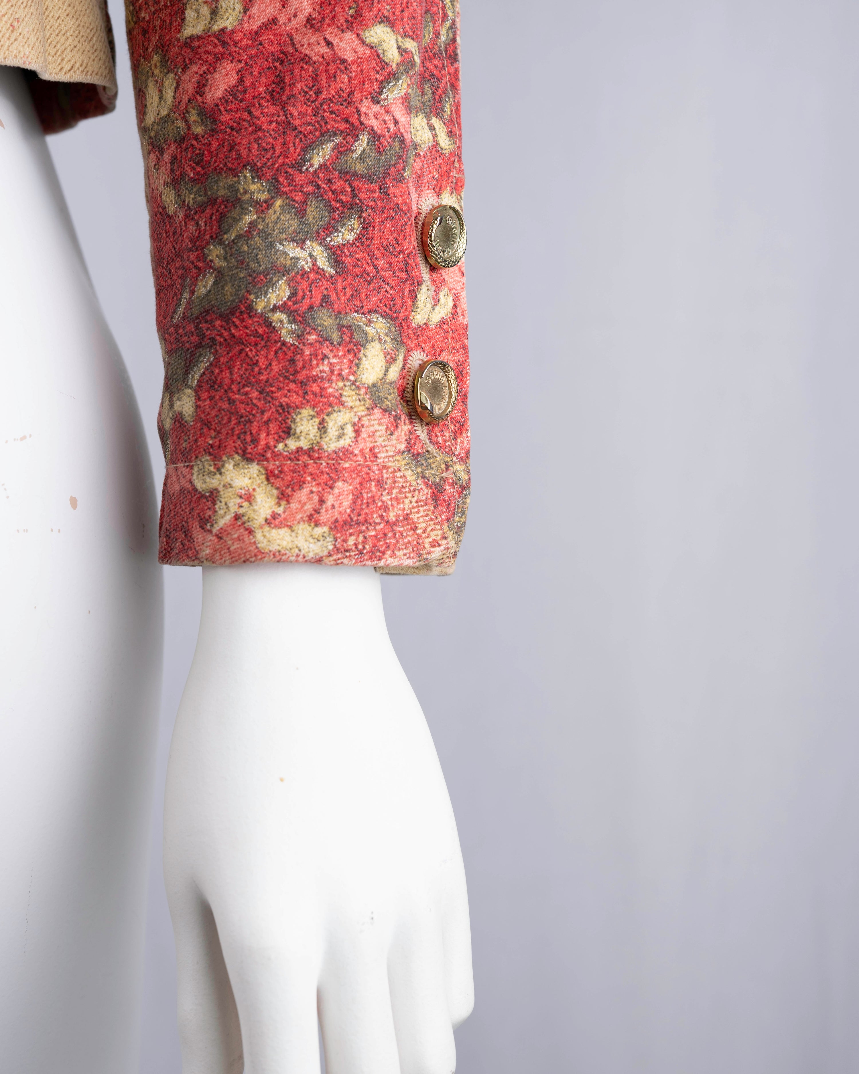 Roberto Cavalli Floral Tapestry Jacket