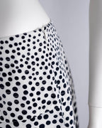 Betty Barclay Silk Polka Dot Midi Skirt