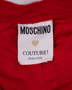 Moschino Couture Blood Red Capri Pants