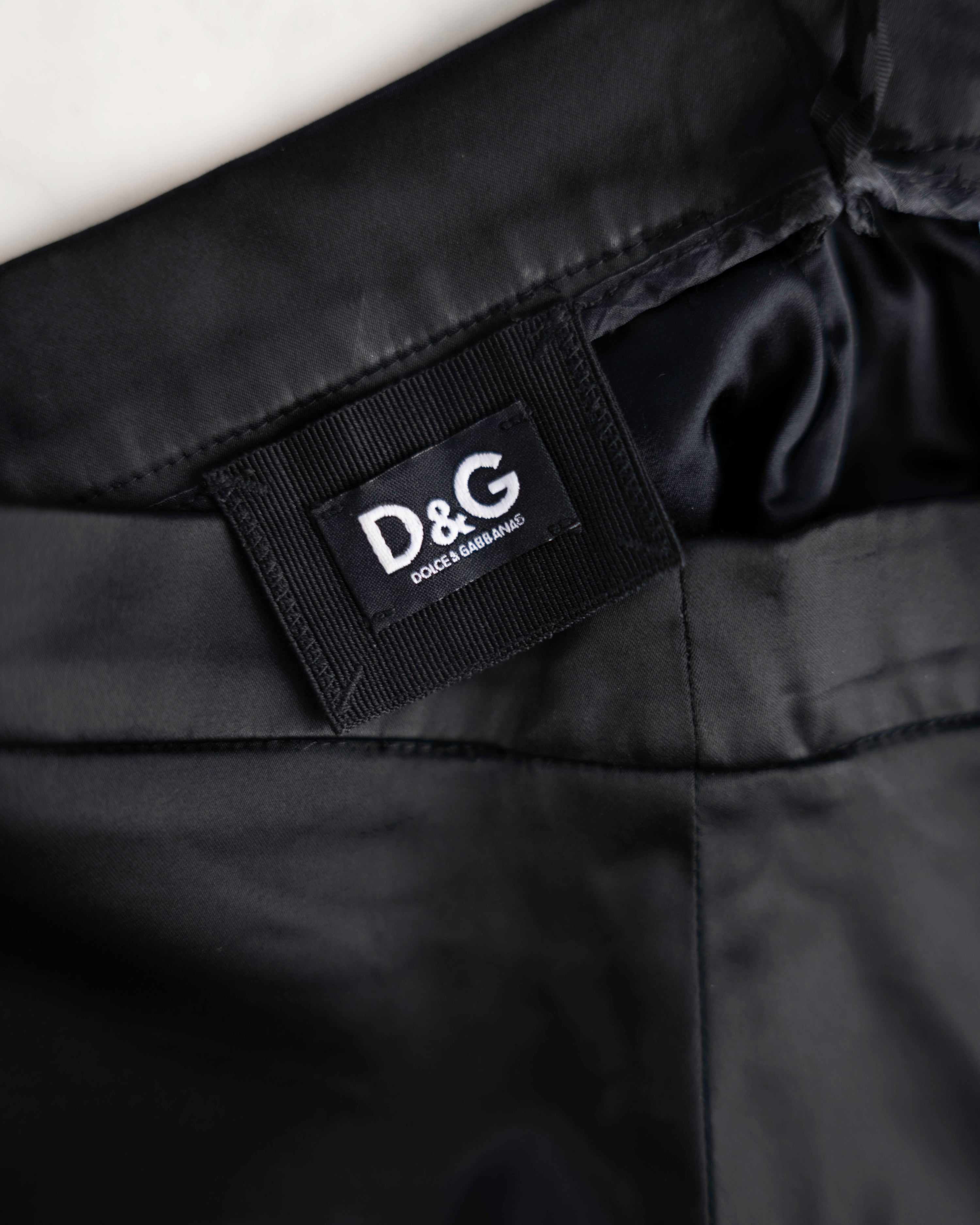 D&G Dolce & Gabbana High-Waist Pencil Skirt