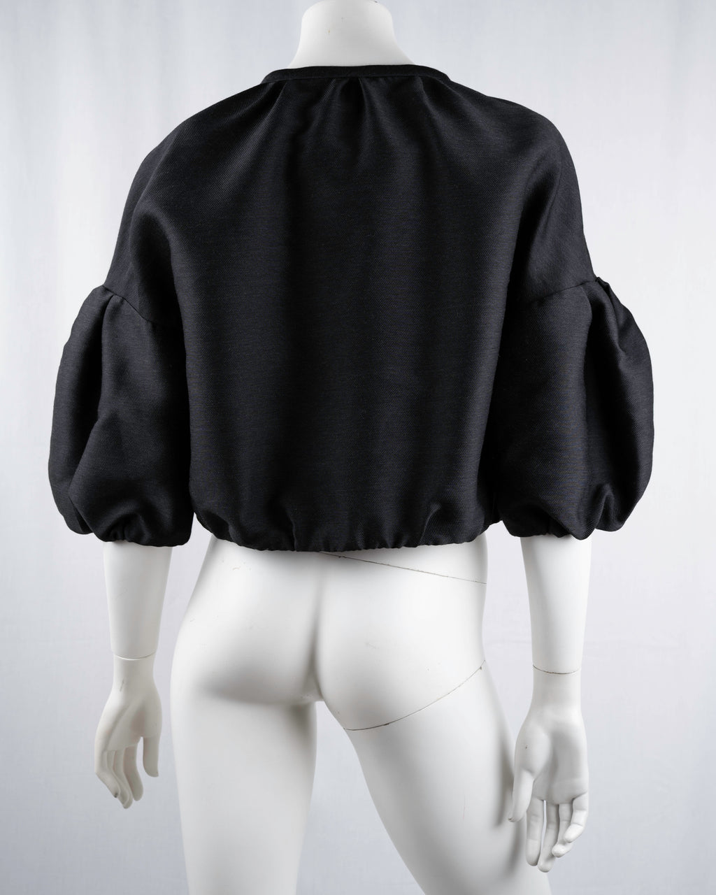 Paule Ka Paris Black Cropped Bolero Jacket