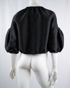 Paule Ka Paris Black Cropped Bolero Jacket
