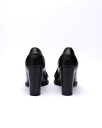 Dolce & Gabbana Leather Loafer Heels