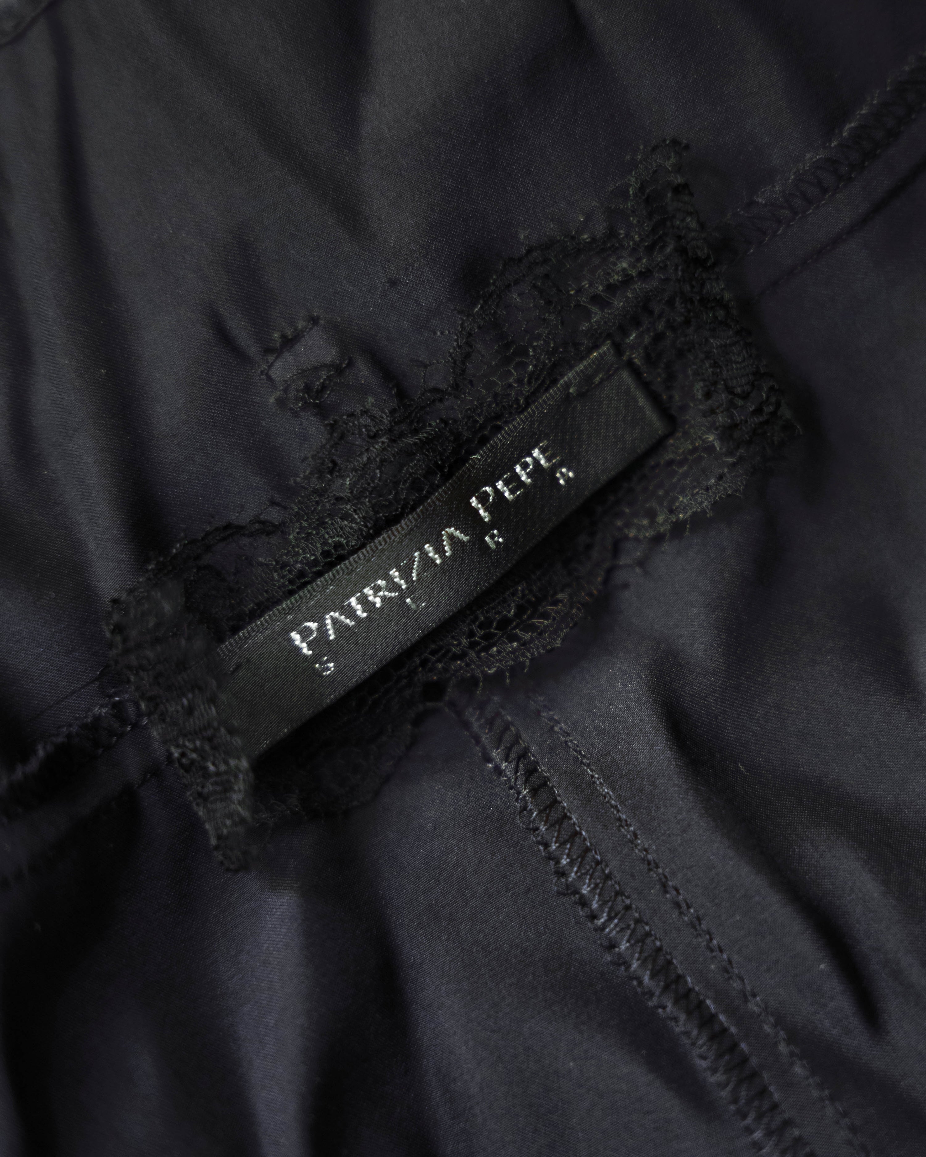 Patrizia Pepe Black Silk Jumpsuit