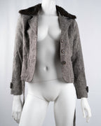 Morgan de Toi Grey Wool Jacket