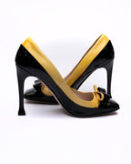 Miu Miu Fall 2010 Two-Tone Patent Leather Bow Pumps
