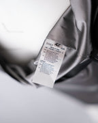 Dolce & Gabbana Silver Silk Pencil Skirt