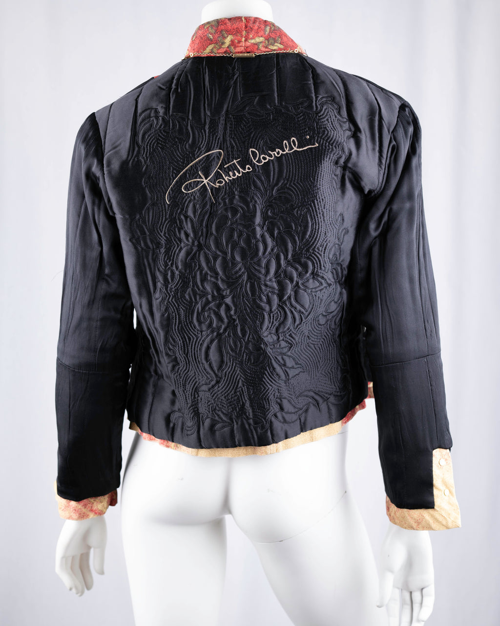 Roberto Cavalli Floral Tapestry Jacket