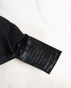 Prada Black High-Waist Pencil Skirt with Side Zip