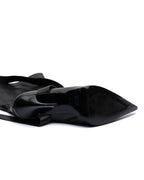 SHY Leather Wrap-Strap Fold-Over Ankle Boots