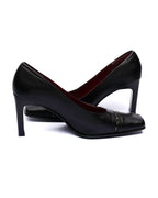 Pierre Chupin Black Leather Pumps