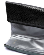 Kalliste Snake-Embossed Leather Knee-High Boots