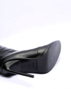 Ann Demeulemeester Herbst 2023 Kniehohe Stiefel mit Stilettoabsatz