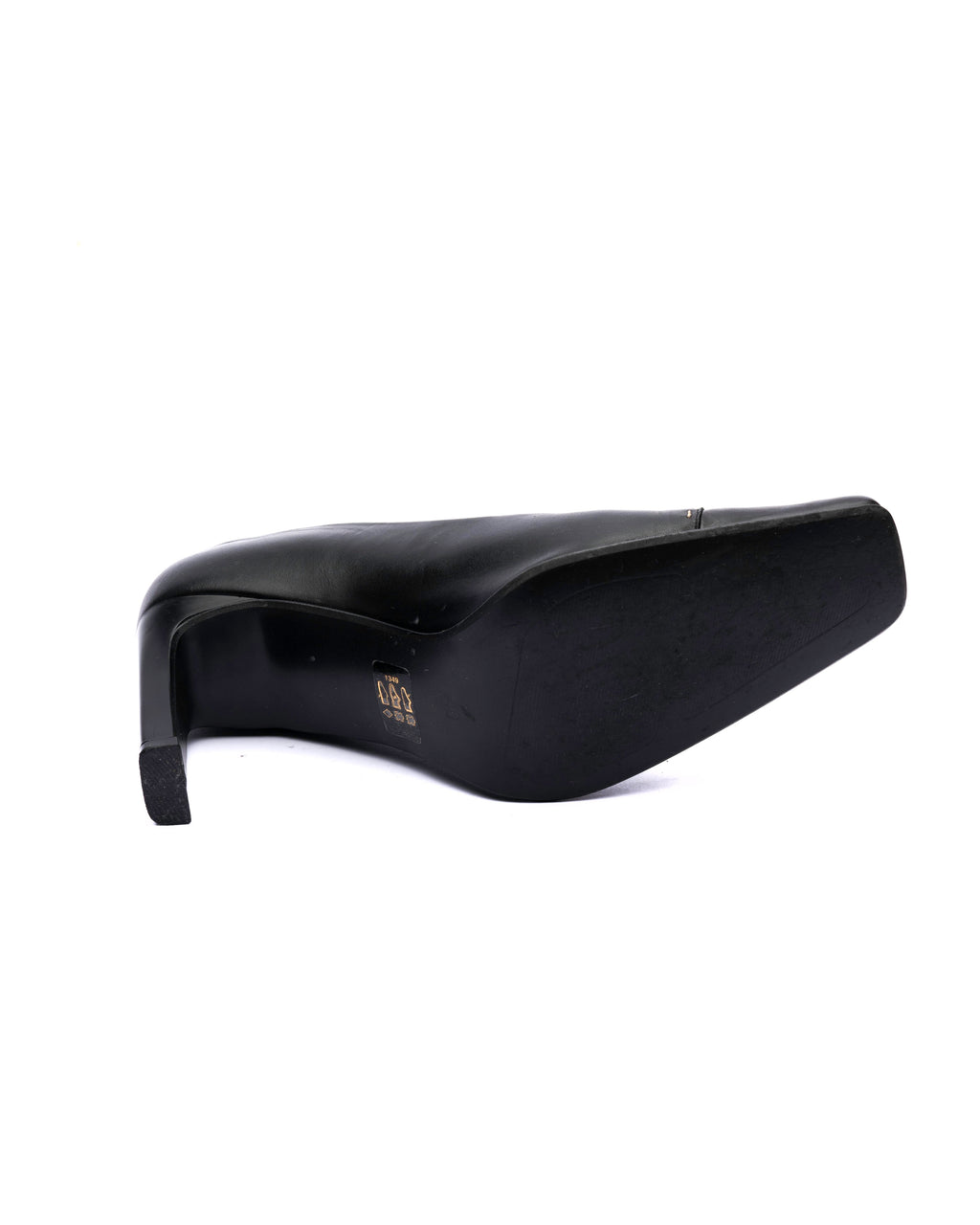 Pierre Chupin Black Leather Pumps